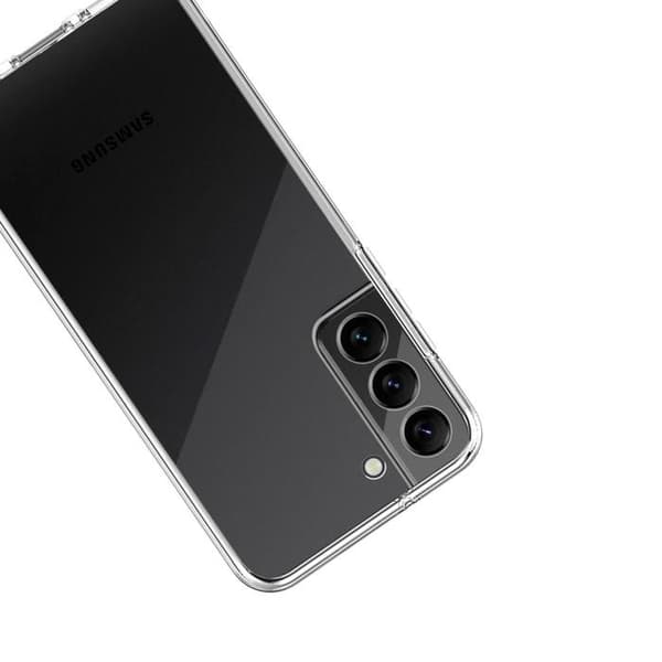 Helt skal - Phonillico® - Samsung Galaxy S22 - Transparent - Slim - Semi-rigid