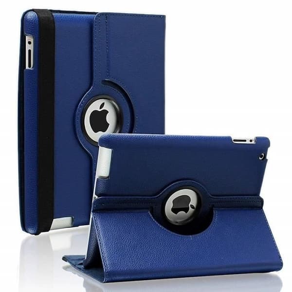 Mörkblå skal, kompatibel med Apple iPad 2 3 4