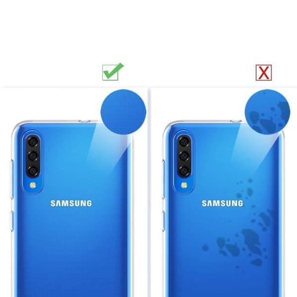 Coque för Samsung Galaxy A70 - Skydd Gel TPU Transparent Silikon Mjuk Ultra Tunn [Phonillico®]
