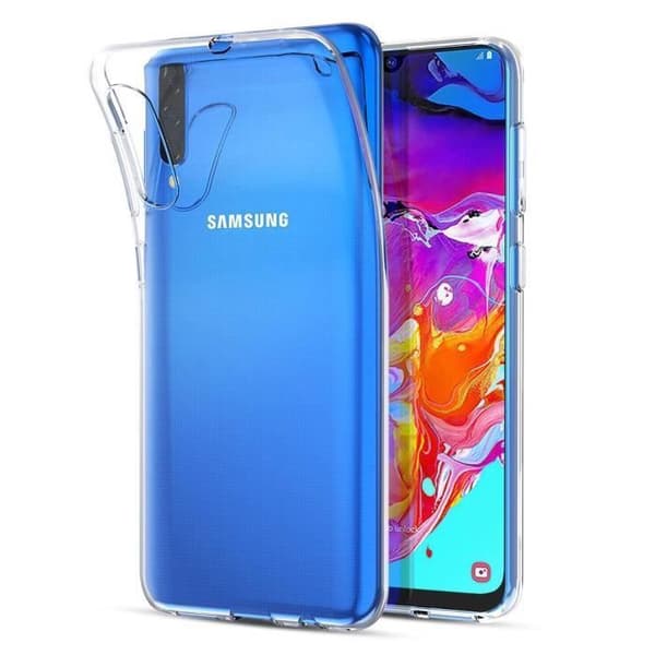 Coque för Samsung Galaxy A70 - Skydd Gel TPU Transparent Silikon Mjuk Ultra Tunn [Phonillico®]