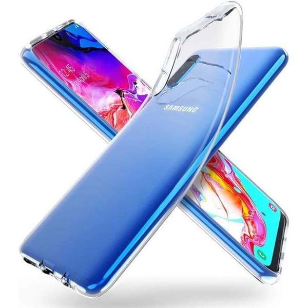 Coque för Samsung Galaxy A70 - Skydd Gel TPU Transparent Silikon Mjuk Ultra Tunn [Phonillico®]