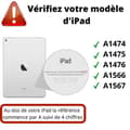 Miniatyrbild 2 av 4: Coque Rose Hopsäkerhetsetui kompatibel med Apple iPad Air 1 Air 2