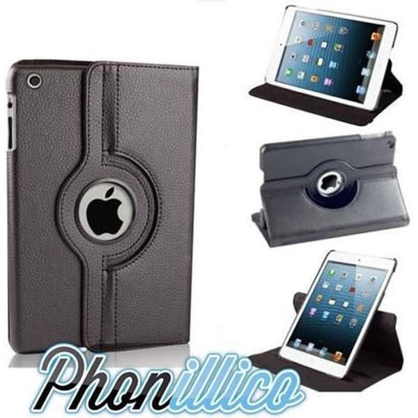 Coque Noir Housse Etui kompatibel med Apple iPad Mini 1 2 3