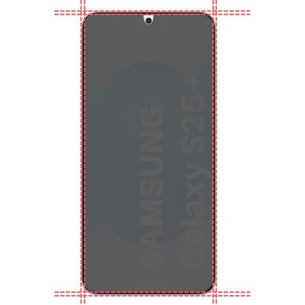 Coque för Samsung Galaxy S25 PLUS och 2 Svart Härdat Glas Anti-Spion Skärmskydd Phonillico®
