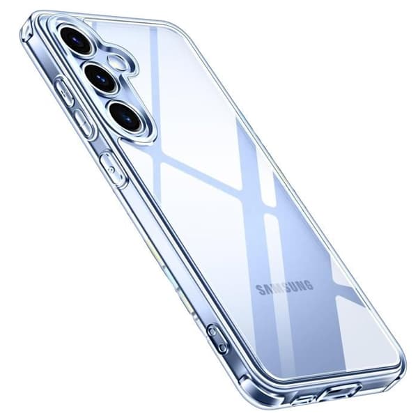 Coque för Samsung Galaxy S25 PLUS och 2 Svart Härdat Glas Anti-Spion Skärmskydd Phonillico®