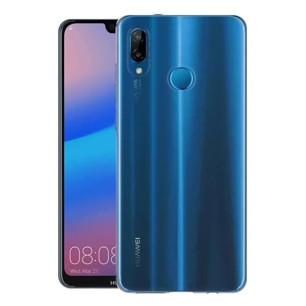 HUAWEI P20 LITE-skal - Transparent TPU-gelskyddsskal Gel TPU Silikon Mjukt Ultratunt Slim Phonillico®