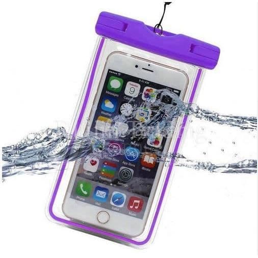 [Kompatibel Nokia] Vattentålig Violet Hölster Fodral Ljusande Skydd Plast Vattentät Vatten [Phonillico®]