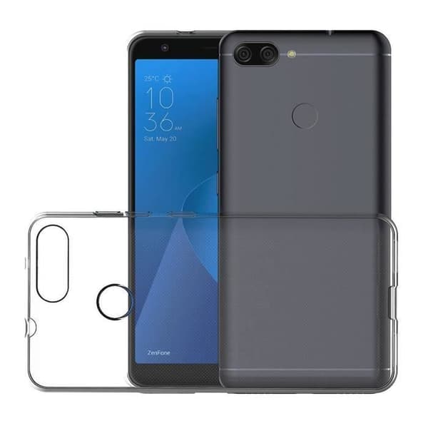 Coque Gel TPU Transparent ASUS ZENFONE MAX PLUS M1 ZB570TL Hölster Etui Skydd Silikon Mjukt Fint Phonillico®