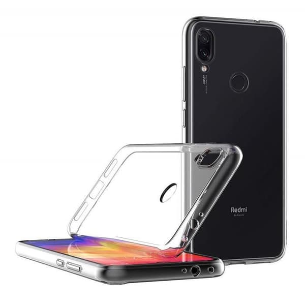 Xiaomi REDMI NOTE 7 PRO-skal - Ultratunt mjukt silikonskal med genomskinlig TPU-gelskydd [Phonillico®]