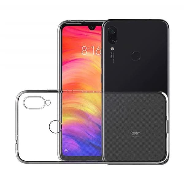 Xiaomi REDMI NOTE 7 PRO-skal - Ultratunt mjukt silikonskal med genomskinlig TPU-gelskydd [Phonillico®]