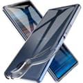 Miniatyrbild 1 av 4: Sony Xperia 10-skal - Ultratunt mjukt silikonskal med genomskinlig TPU-gelskydd [Phonillico®]
