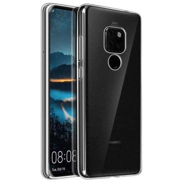 Huawei MATE 20-fodral - Ultratunn mjuk silikon Transparent TPU Gel [Phonillico®]