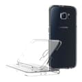 Miniatyrbild 3 av 4: Samsung Galaxy S6 EDGE-skal - Helkropps TPU Gelskydd Transparent Framsida Baksida Skydd Mjuk Silikon Phonillico®