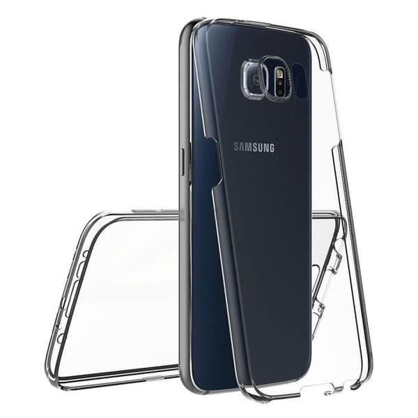 Coque för Samsung Galaxy S6 EDGE PLUS - Hölster Etui Gel TPU Transparent Hel Front Bak Silikon Mjuk Phonillico®