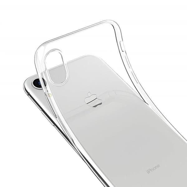 [Kompatibel Apple iPhone XR] Gel Fodral TPU Transparent Silikon Mjuk Ultra Tunn [Phonillico®]