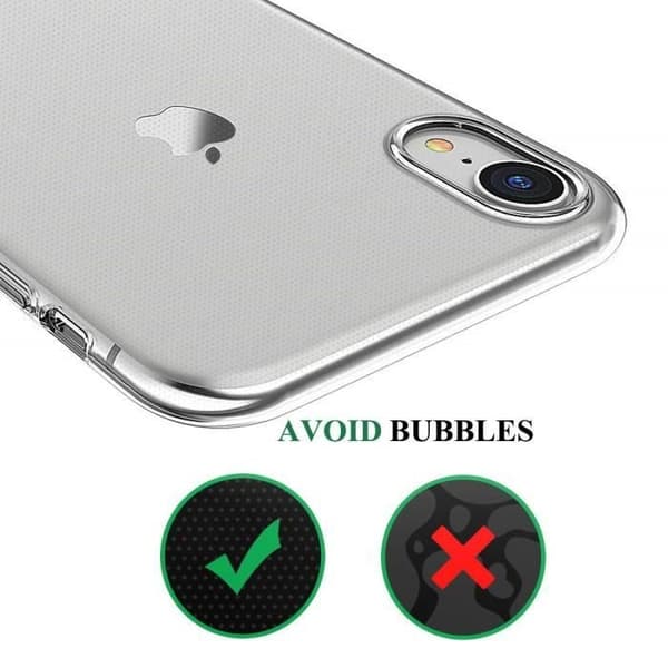[Kompatibel Apple iPhone XR] Gel Fodral TPU Transparent Silikon Mjuk Ultra Tunn [Phonillico®]