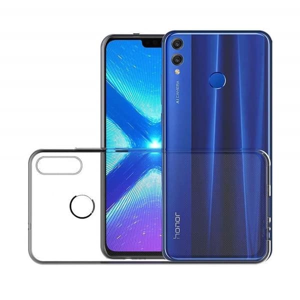 Coque HUAWEI HONOR 8X - Gel TPU Transparent Coque Housse Etui Protection Silicone Souple Ultra Mince Phonillico®