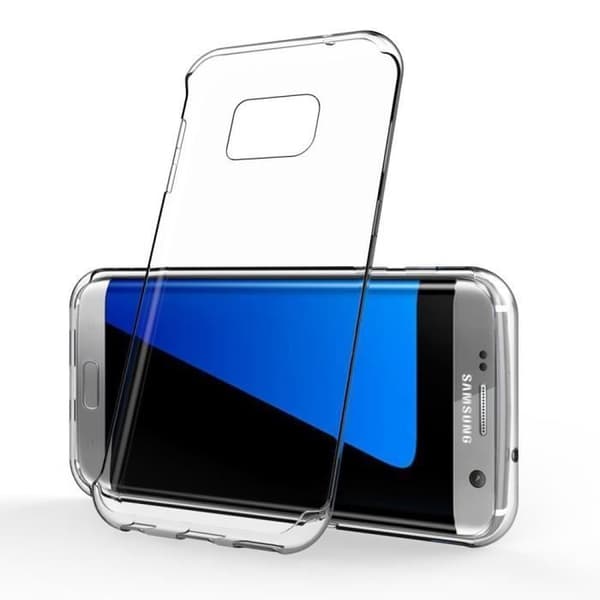 Fodral för SAMSUNG GALAXY S7 EDGE - Transparent TPU Gel Silikon Mjuk Ultra Tunn [Phonillico®]