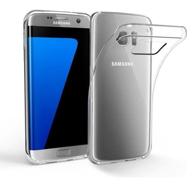 Fodral för SAMSUNG GALAXY S7 EDGE - Transparent TPU Gel Silikon Mjuk Ultra Tunn [Phonillico®]