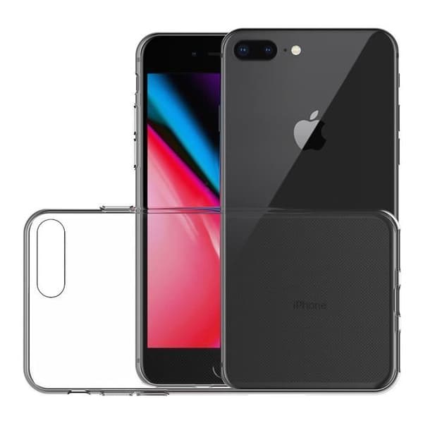 Skal [Kompatibelt Apple iPhone 7 PLUS] Ultratunt mjukt silikon transparent TPU gel [Phonillico®]