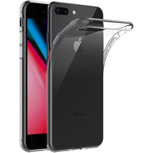 Skal [Kompatibelt Apple iPhone 7 PLUS] Ultratunt mjukt silikon transparent TPU gel [Phonillico®]