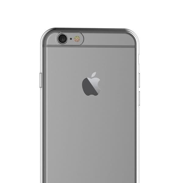 Skal - Phonillico® - iPhone 6 - 6S - Mjukt silikon - Ultratunt - Transparent