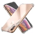 Miniatyrbild 1 av 4: [Kompatibel Apple iPhone XS] Stöttålig Transparent Silikonfodral [Phonillico®]