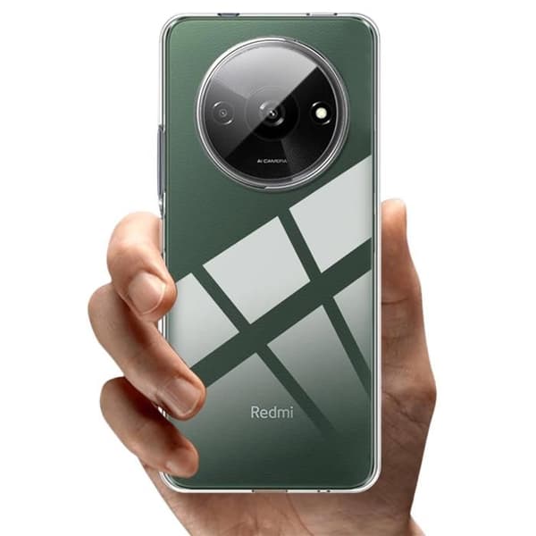Coque - Phonillico® - Xiaomi Redmi A3 - Mjuk - Transparent - Repellerande mot repor