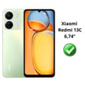 Miniatyrbild 2 av 5: Coque - Phonillico® - Xiaomi Redmi 13C - Plånbok Svart - Läderlook - Videostöd