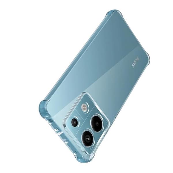 Coque - Phonillico® - Xiaomi Redmi Note 13 PRO 5G - Stöttålig - Mjuk TPU - Transparent