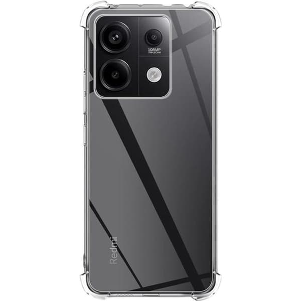 Coque - Phonillico® - Xiaomi Redmi Note 13 5G - Stöttålig - Mjuk TPU - Transparent