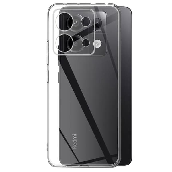 Coque - Phonillico® - Xiaomi Redmi Note 13 PRO 5G - Silikon Gel TPU - Ultra Slim - Transparent