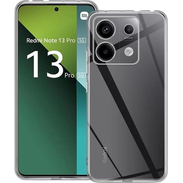 Coque - Phonillico® - Xiaomi Redmi Note 13 PRO 5G - Silikon Gel TPU - Ultra Slim - Transparent