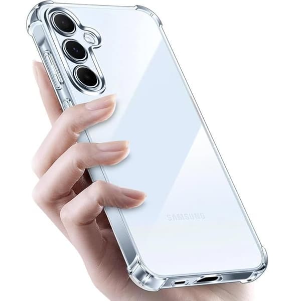Coque - Phonillico® - Samsung Galaxy A35 5G - Stötsäker - Mjuk TPU - Transparent