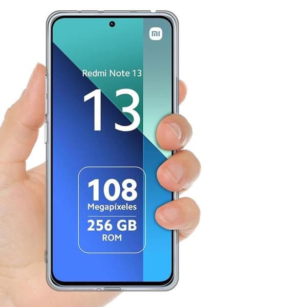 Coque - Phonillico® - Xiaomi Redmi Note 13 4G - Silikon Gel TPU - Mjukt skydd - Ultra tunt