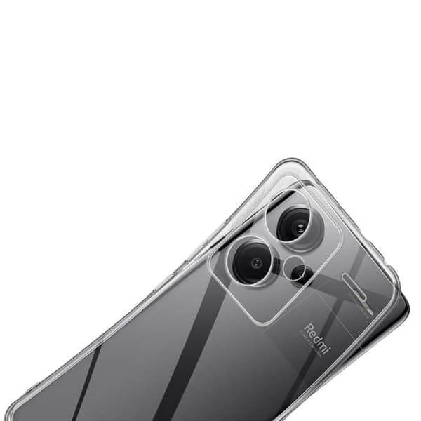 Coque - Phonillico® - Xiaomi Redmi Note 13 PRO PLUS 5G - Silikon Gel TPU - Ultra Slim - Transparent