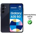 Miniatyrbild 2 av 6: Fodral för Samsung Galaxy A35 5G och 2 skärmskydd i härdat glas Phonillico®