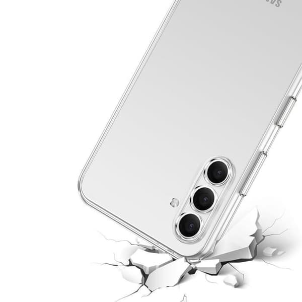 TPU-skal - Phonillico® - Samsung Galaxy A55 5G - Mjuk skydd - Ultratunn - Transparent