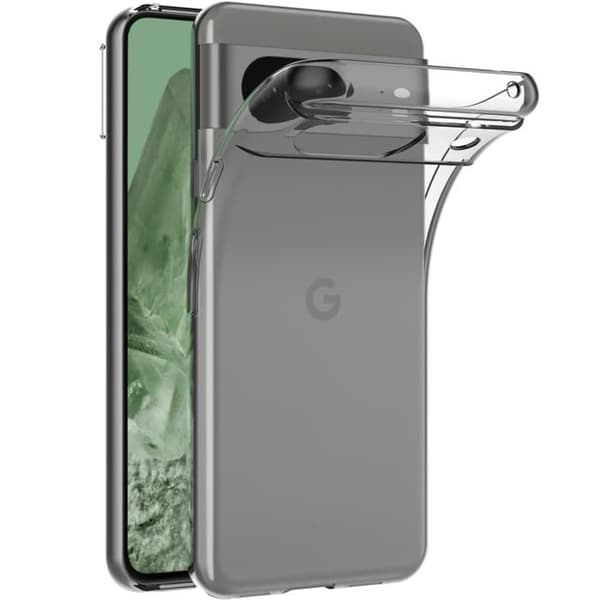 Coque - Phonillico - Google Pixel 8a - Silikongel TPU - Mjuk Skydd - Ultratunn