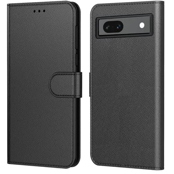 Fodral - Phonillico - Google Pixel 8a - Plånbok - Lädereffekt - Videostöd