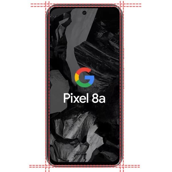 Chockskydd för Google Pixel 8a och 2 Härdat Glas Film Skärm Skydd Phonillico