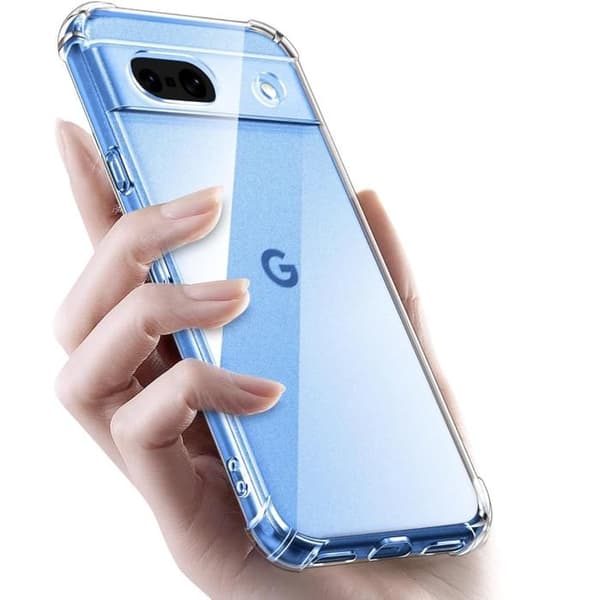 Chockskydd för Google Pixel 8a och 2 Härdat Glas Film Skärm Skydd Phonillico