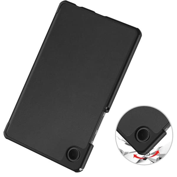 Fodral för Samsung Galaxy Tab A9 2023 - Svart etui med fullständigt skydd och flera positioner Phonillico