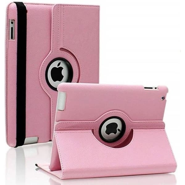 360 roterande fodral rosa för Apple iPad MINI 1 - MINI 2 - MINI 3 - Skyddande fodral med elastisk stängning Phonillico®