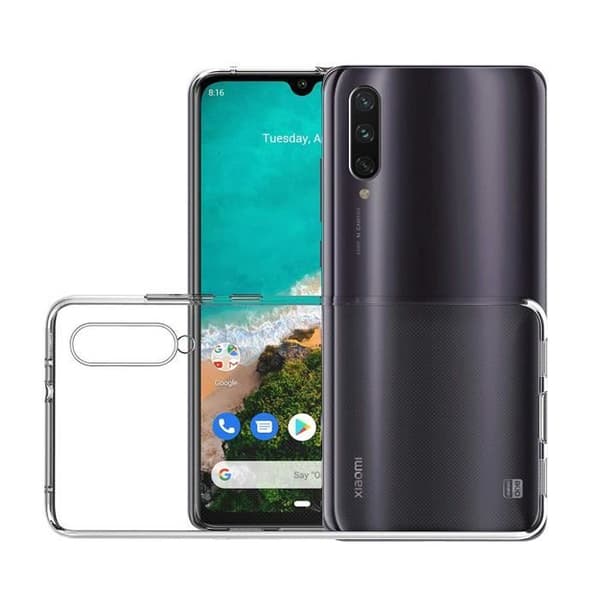 Coque Gel TPU Transparent för Xiaomi MI A3 - Ultra Tunn Silikon Skydd [Phonillico®]