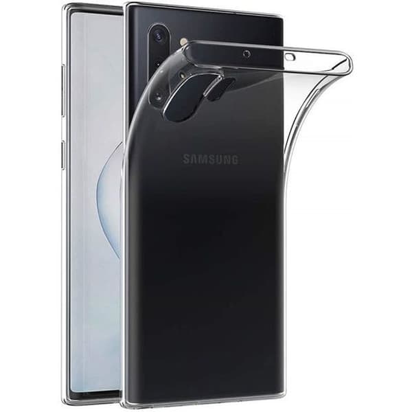 Coque Gel TPU Transparent för Samsung Galaxy NOTE 10 PLUS - Ultra Tunn Mjuk Silikon Skydd [Phonillico®]