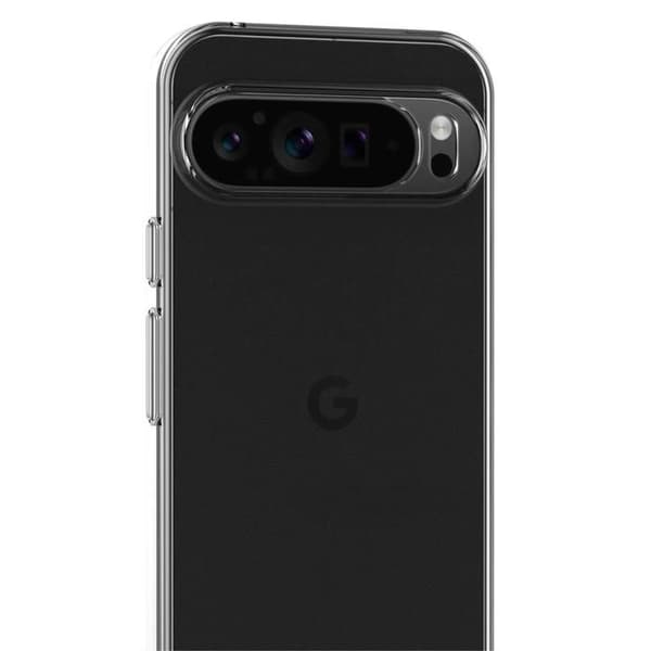 Coque för Google Pixel 9 Pro XL - Silikon Gel TPU Transparent Skydd Mjuk Ultra Tunn Phonillico®