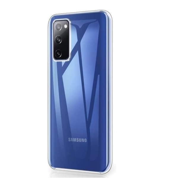 Coque för Samsung S20 FE - Transparent helsilikon 2 delar fram och bak, passande Phonillico®