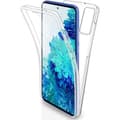 Miniatyrbild 1 av 4: Coque för Samsung S20 FE - Transparent helsilikon 2 delar fram och bak, passande Phonillico®
