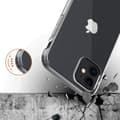 Miniatyrbild 3 av 4: Skal för iPhone 12 (6,1") - Silikongel TPU Transparent Ultratunt Mjukt Skydd Phonillico®
